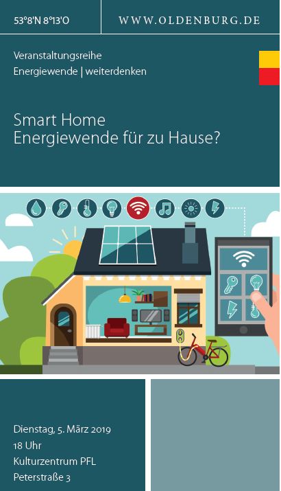 Smart Home Energiewende für zu Hause? - Bild: Quantumfrog GmbH / Stadt Oldenburg