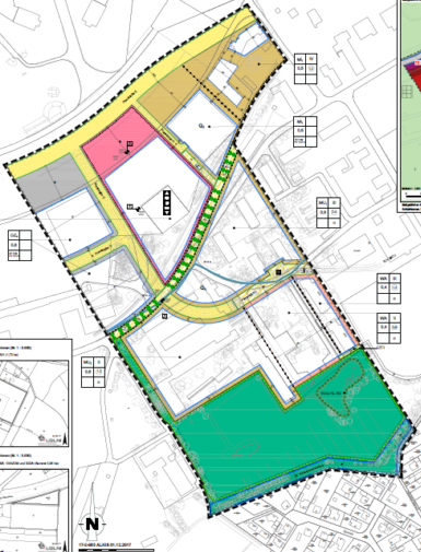 ENaQ-Bebauungsplan © Stadt Oldenburg