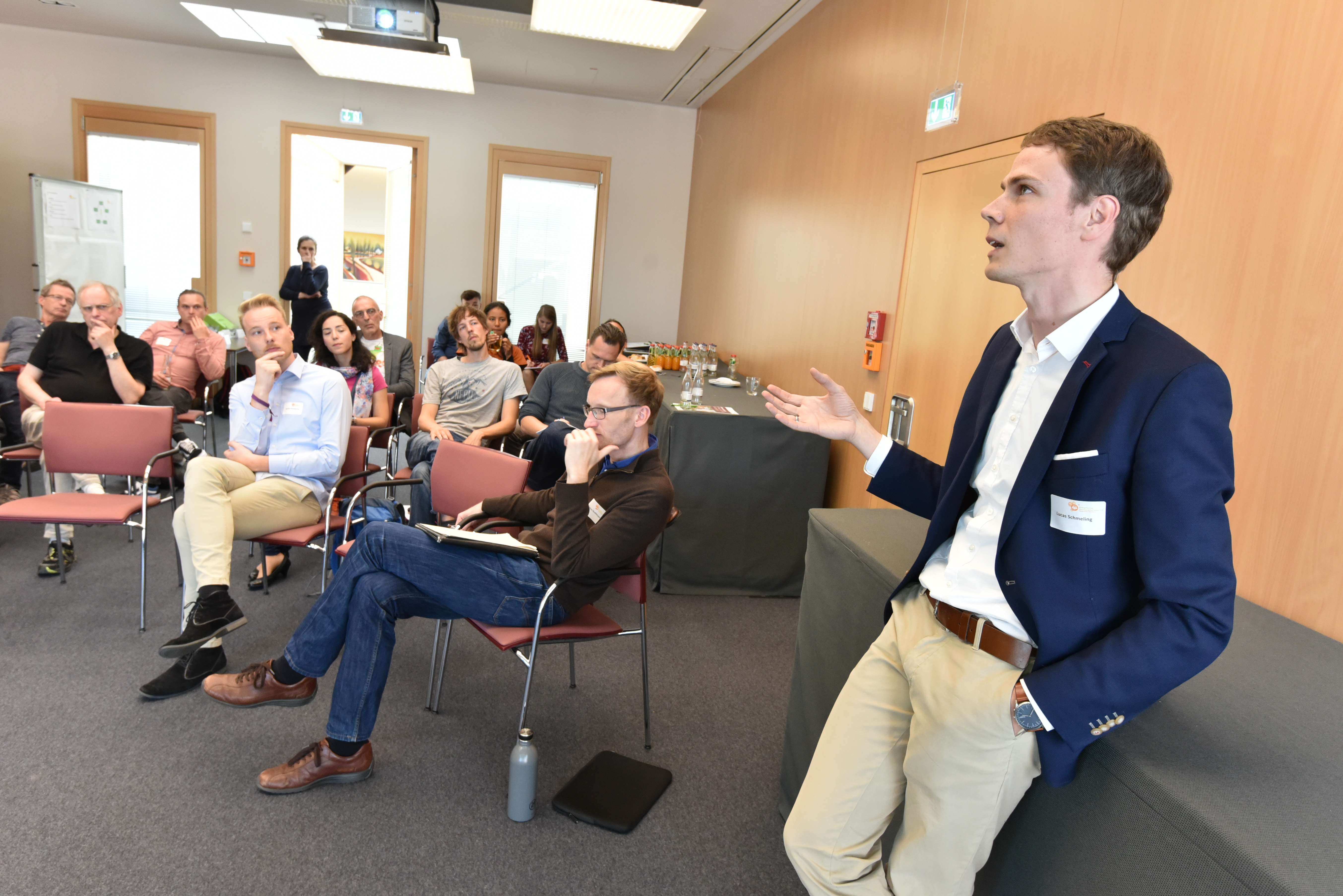 Energie-Workshop 2 – „Beteiligung an Energieerzeugungsanlagen im Quartier“ - Lucas Schmeling, Bild: Stadt Oldenburg/Frick