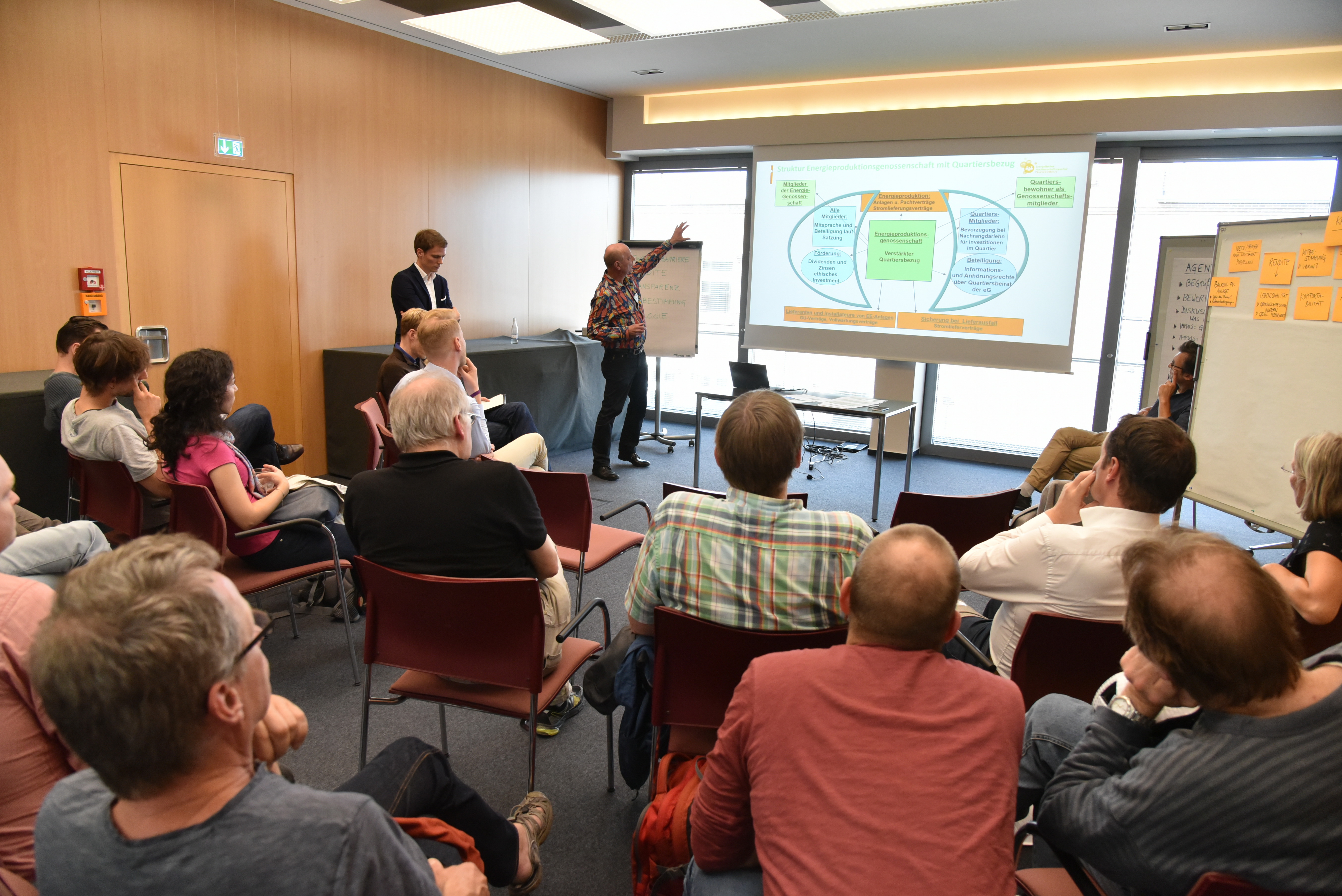 Energie-Workshop 2 – „Beteiligung an Energieerzeugungsanlagen im Quartier“ - Burkhard Flieger, Bild: Stadt Oldenburg/Frick