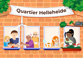 Quartier Helleheide, Bildquelle: Quantumfrog GmbH